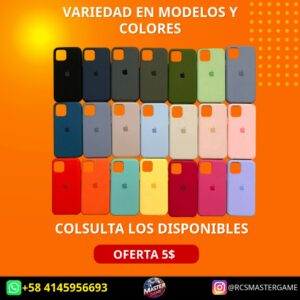 Funda de silicona iPhone